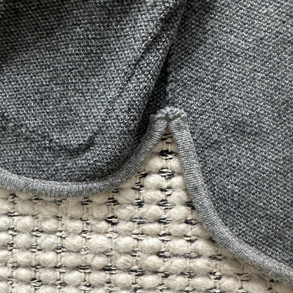 Herringbone Crop Sweater Jacket - Picture 7 of 9